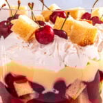 Vegan Cherry Lemon Trifle