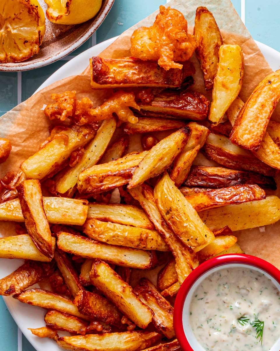 chips with tartar sauce