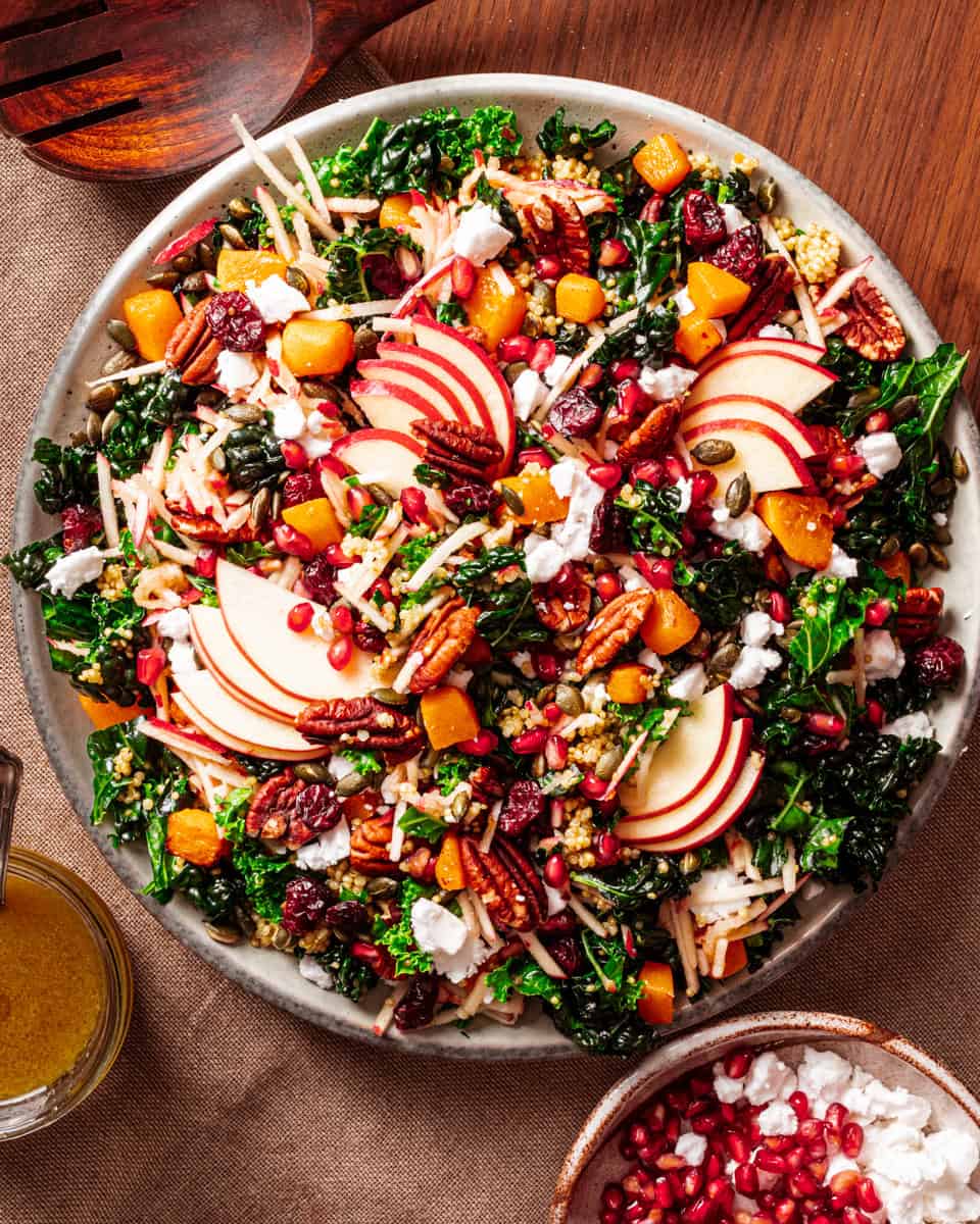 Vegan Fall Harvest Salad