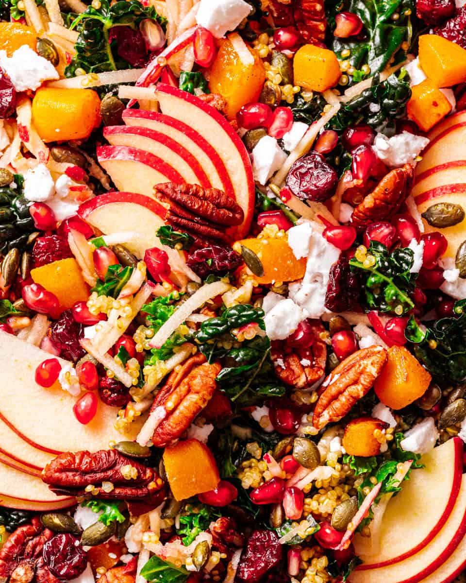 Vegan Fall Harvest Salad