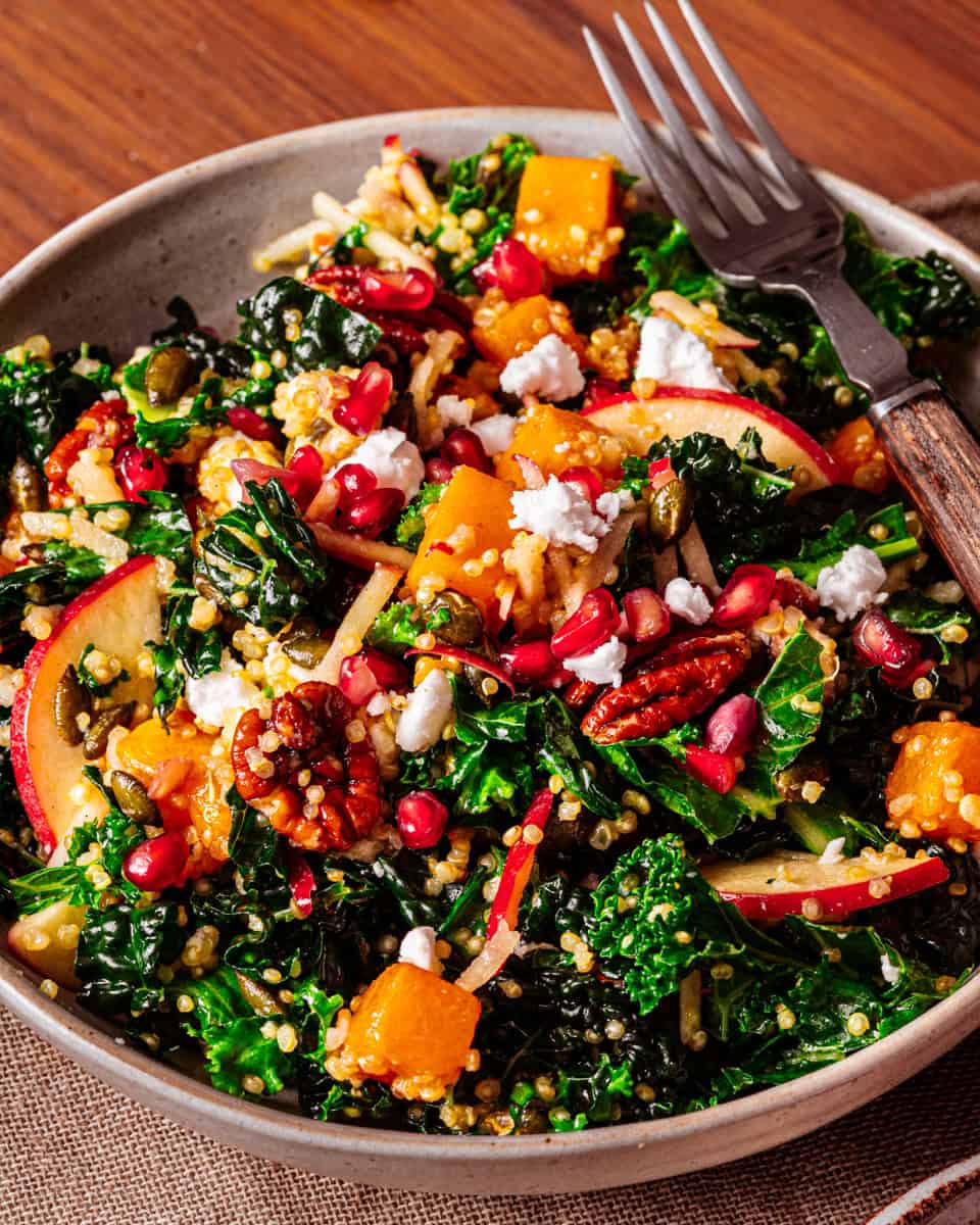 Vegan Fall Harvest Salad