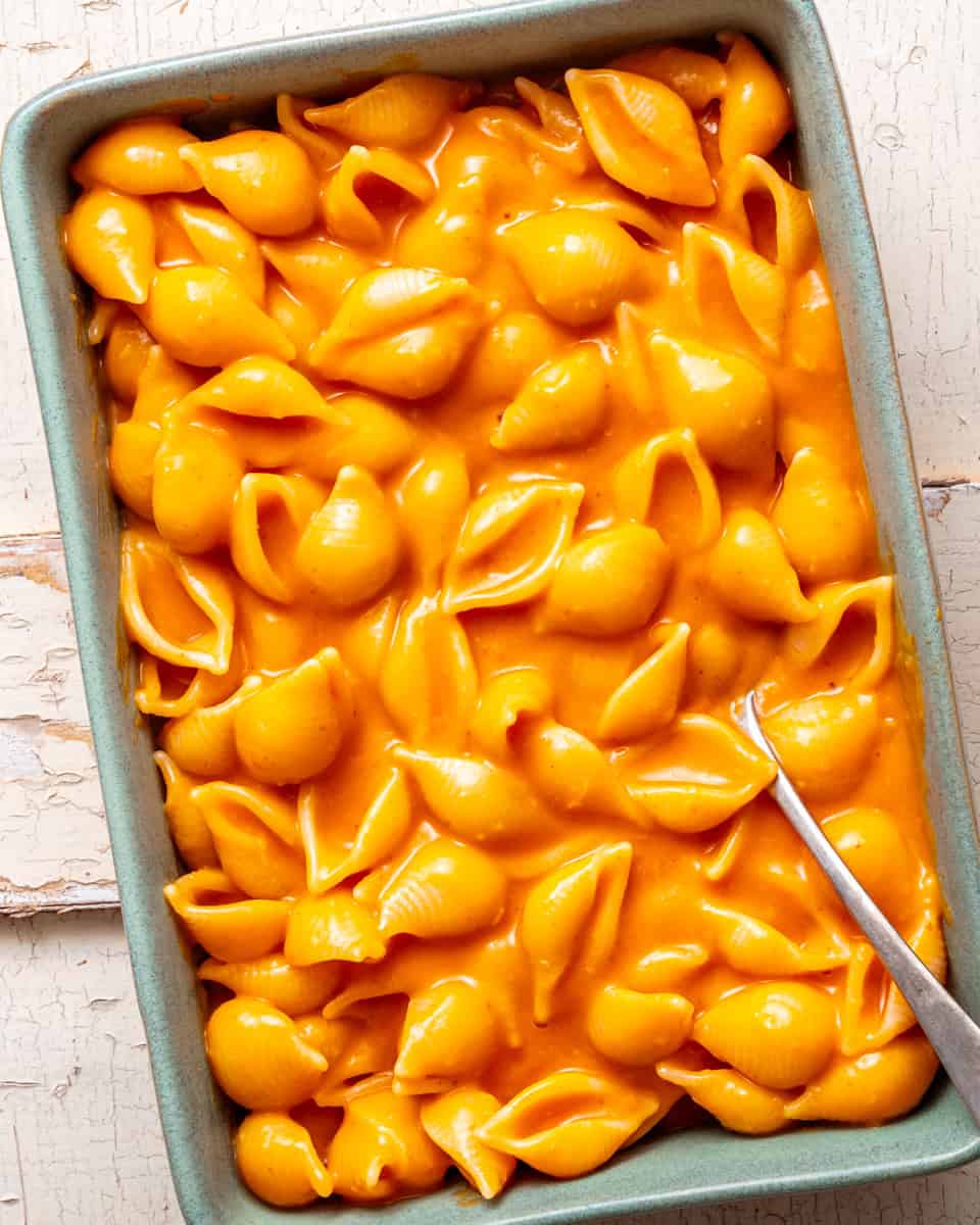 Vegan Pumpkin Mac and Cheese