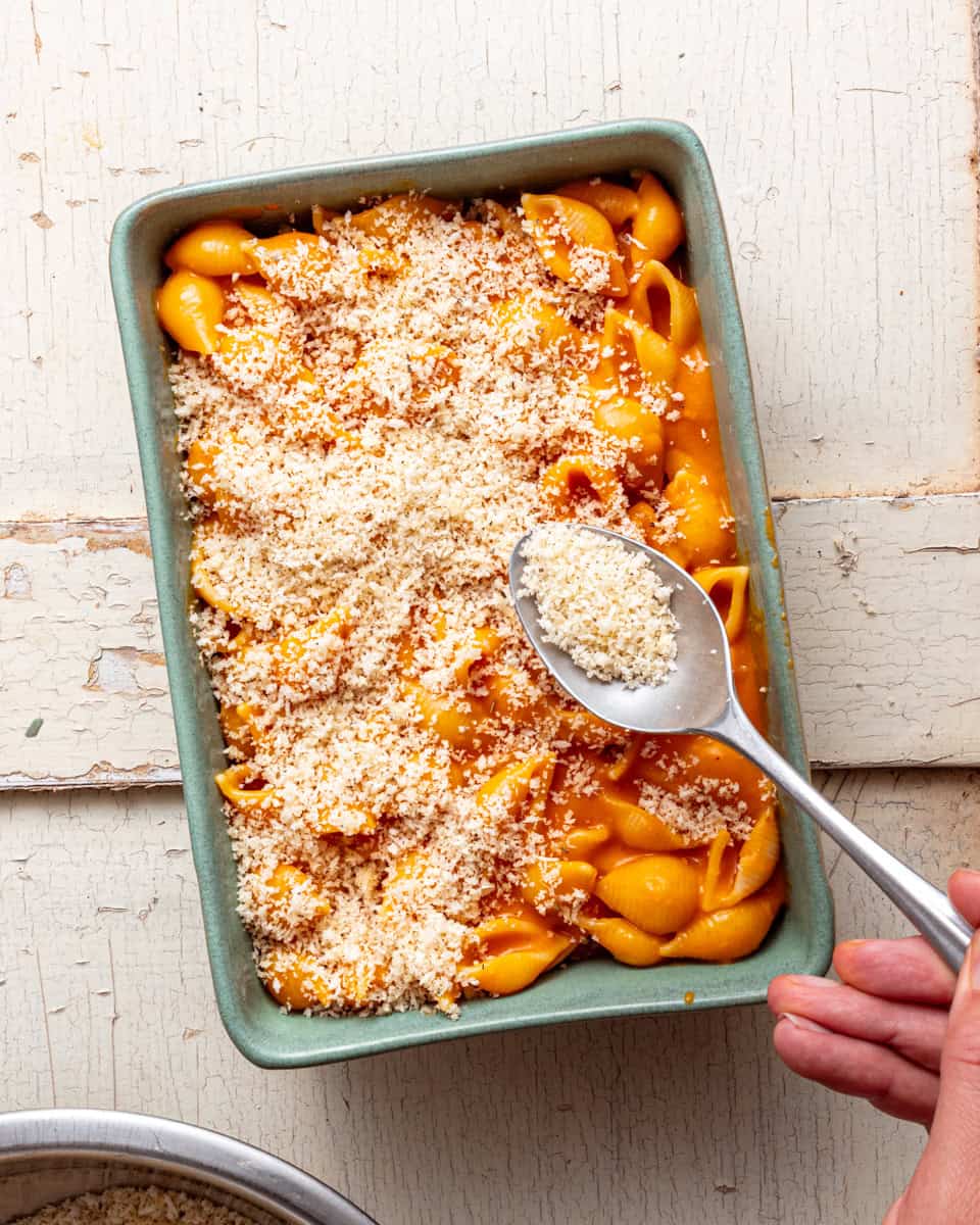 Vegan Pumpkin Mac and Cheese