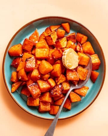Vegan Roasted Sweet Potatoes, Sticky and Maple Glazed - School Night Vegan