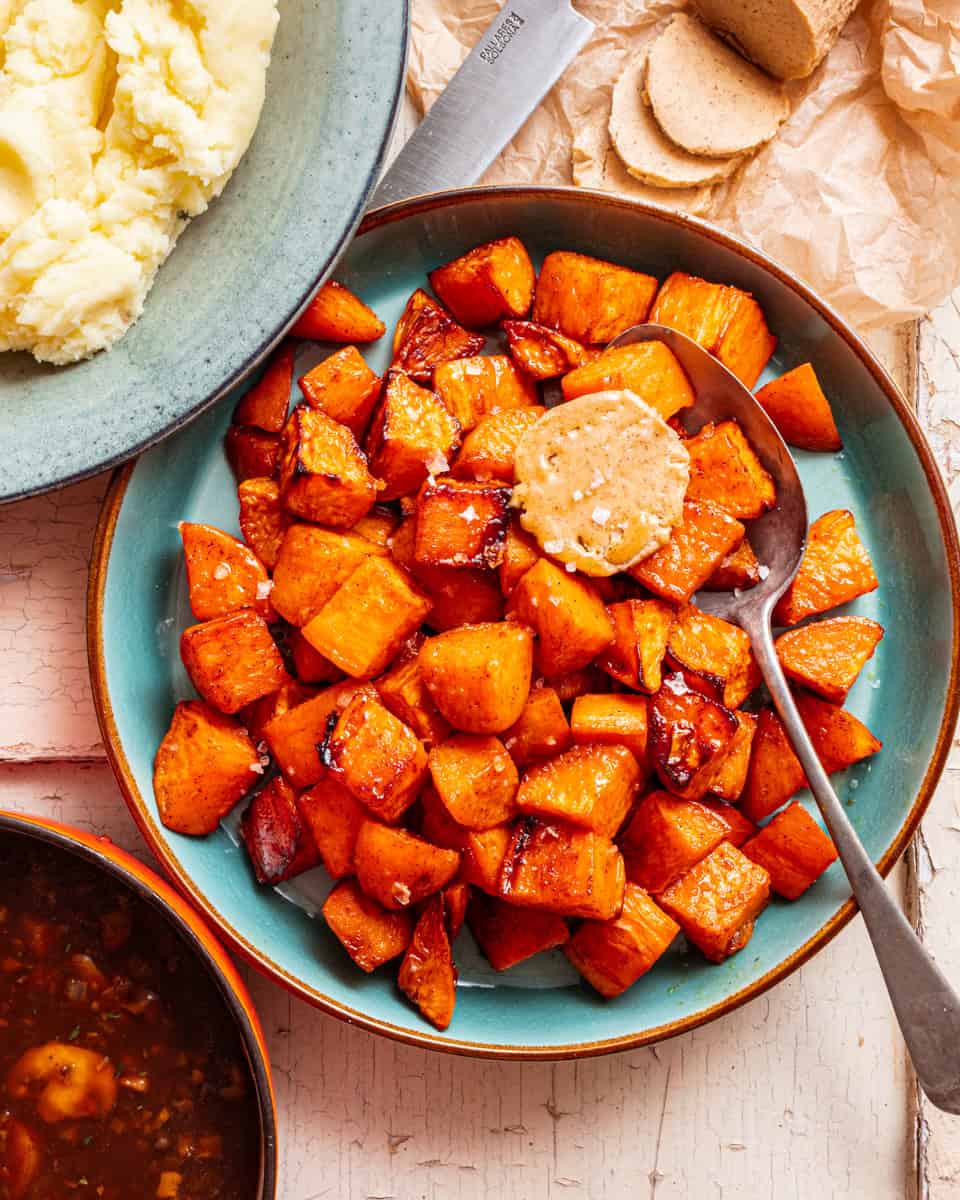 Vegan Roasted Sweet Potatoes