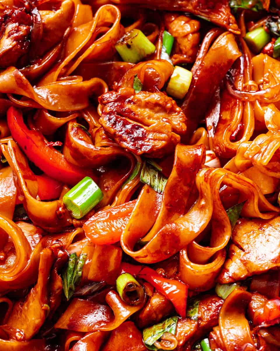 Vegan Thai Drunken Noodles