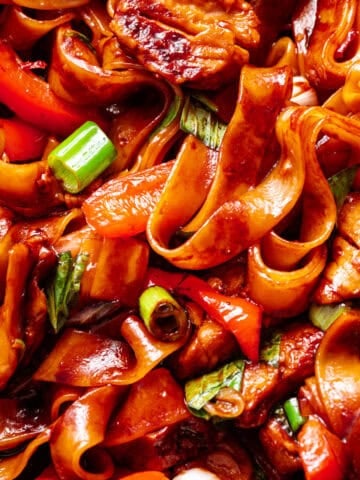 Vegan Thai Drunken Noodles