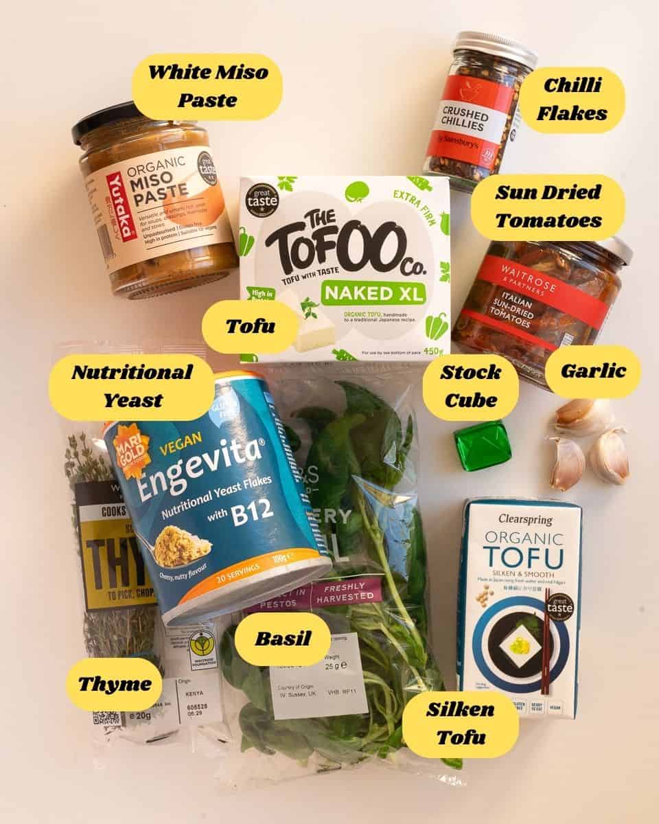 Ingredients you'll need for making this recipe